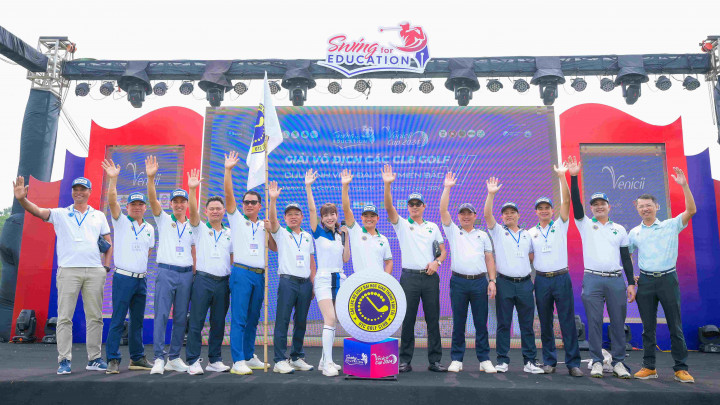 CLB Đại học Giao thông vận tải dẫn đầu sau ngày đấu đầu tiên tại Giải Swing For Education 2024