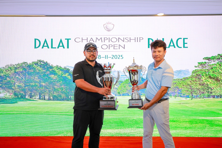Da Lat Palace Championship & Dalat Palace Open 2025 khép lại thành công rực rỡ