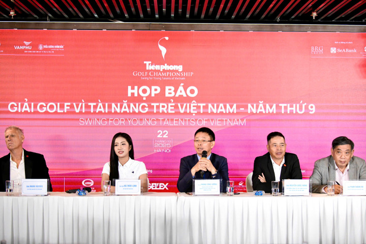 Giải Tiền Phong Golf Championship 2025 lần đầu tiên thay đổi địa điểm thi đấu