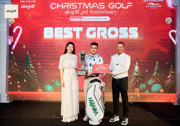 Christmas Golf 2025 - Alogolf 3rd Anniversary đã chính thức khép lại với nhiều cảm xúc đáng nhớ