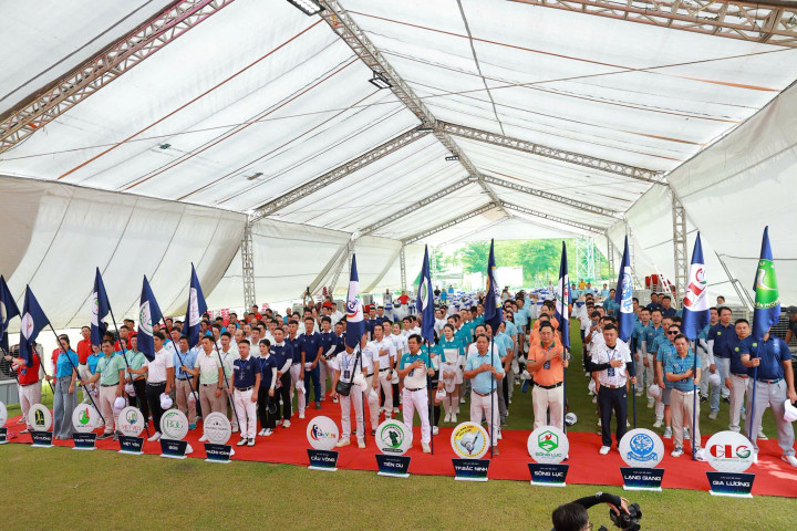 Chính thức khai mạc Giải Vô địch các CLB Golf tỉnh Bắc Ninh lần thứ I - Tranh Cúp TĐC