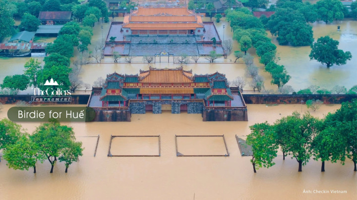 The Golfers Tournament khởi xướng “Birdie for Huế”: 200.000 đồng được quyên góp cho mỗi birdie