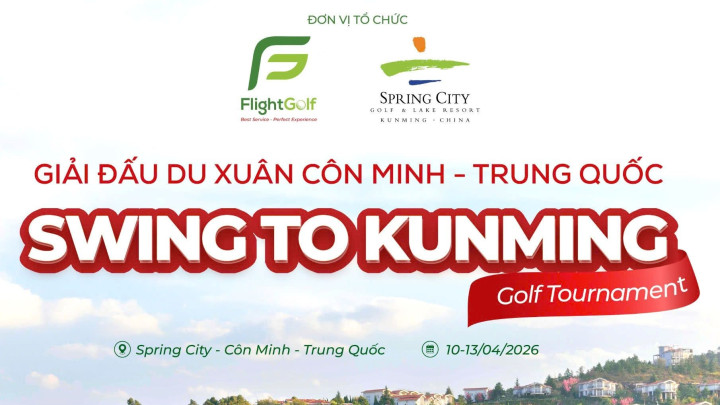 FlightGolf Tour 2026: Khi golfer Việt bắt đầu ‘Swing to the World’