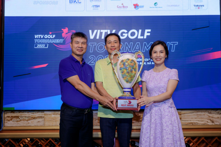 Golfer Nguyễn Văn Dũng giành Best Gross VITV Golf Tournament 2023