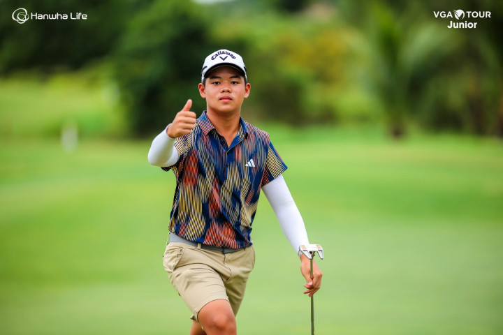 Trọng Hoàng, Gia Hân vươn lên chiếm đỉnh bảng sau vòng 2 Giải Vô địch Golf Trẻ Quốc gia 2026