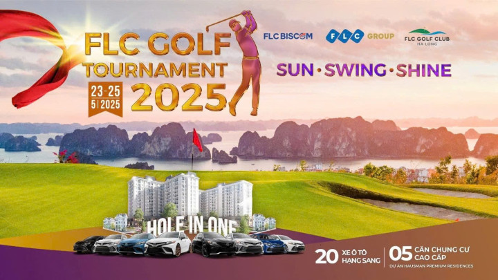 FLC Golf Tournament 2025 khởi tranh với hơn 900 golfer tại FLC Hạ Long