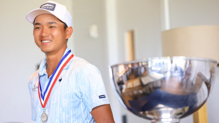 Nguyễn Anh Minh ngẩng cao đầu sau trận chung kết lịch sử tại U.S. Junior Amateur 2025