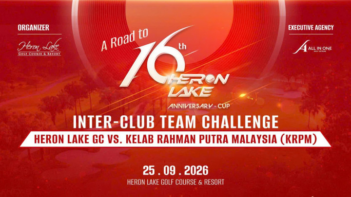 Sân Heron Lake đón đội tuyển KRPM Malaysia, mở màn chuỗi hoạt động hướng tới cột mốc 16 năm thành lập