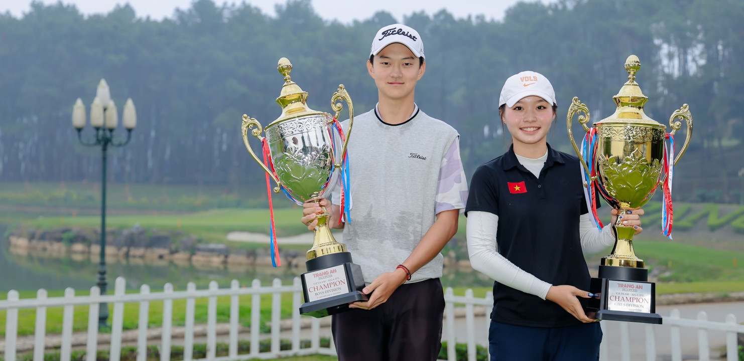 Lê Chúc An và Hose Lee vô địch Trang An – AJGA International Pathway Series 2026