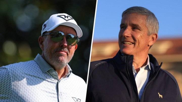Phil Mickelson phản bác Jay Monahan khi bảo vệ quyết định của Rory McIlroy tại Memorial Tournament