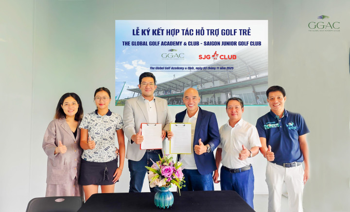 Saigon Junior Golf và GGAC ký kết hợp tác phát triển golf trẻ