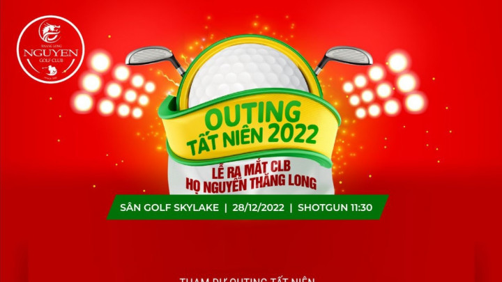 CLB golf Họ Nguyễn Thăng Long tổ chức ra mắt tại sân golf Sky Lake