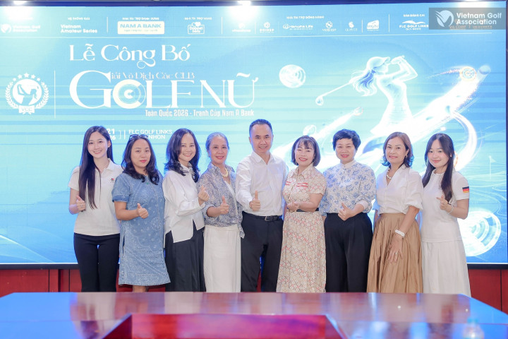 Giải vô địch đồng đội nữ quốc gia 2026: Động lực mới cho phong trào golf nữ Việt Nam