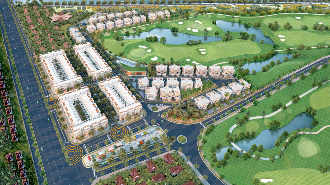 Sức nóng của biệt thự sân golf liền kề TP.HCM