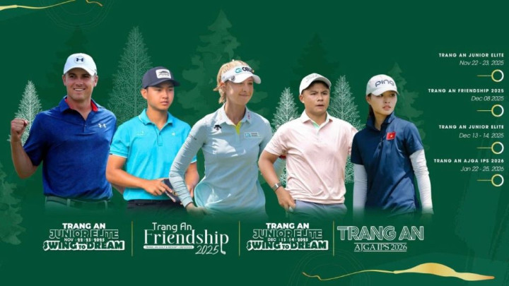 Trang An - AJGA International Pathway Series 2026 dự kiến thu hút golfer từ 18 quốc gia tham dự