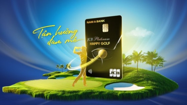 Nam A Bank JCB Happy Golf tặng Evoucher nghỉ dưỡng cao cấp cho golfer