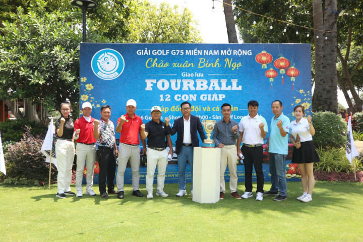 Giải golf G75 Miền Nam mở rộng lần thứ 3 chuẩn bị khởi tranh tại sân golf Long Thành