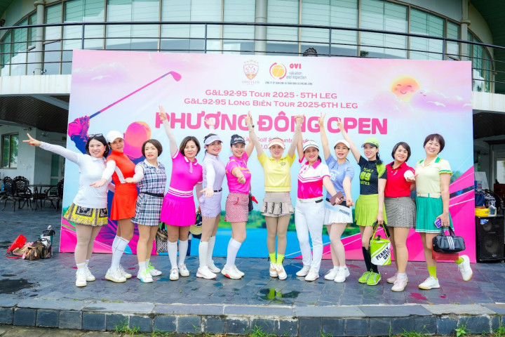 Phương Đông Open 2025 – Chặng thứ 5: Kết nối tinh thần golf và tình bạn khóa 92-95
