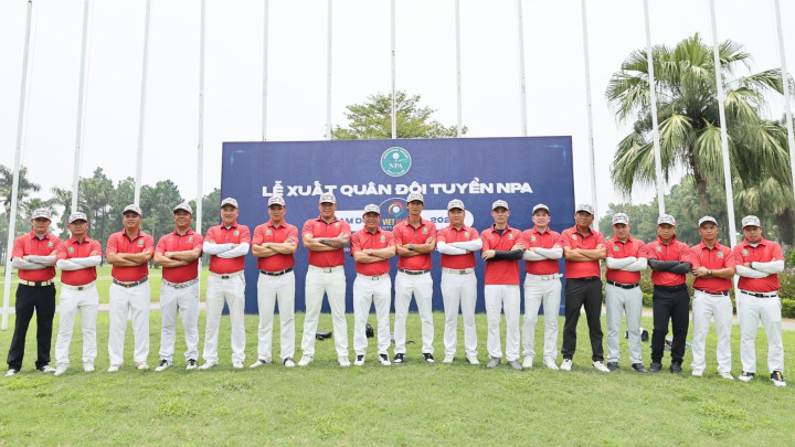 CLB ProAm Miền Bắc chính thức xuất quân cho giải Vietnam Unity Golf Cup 2025