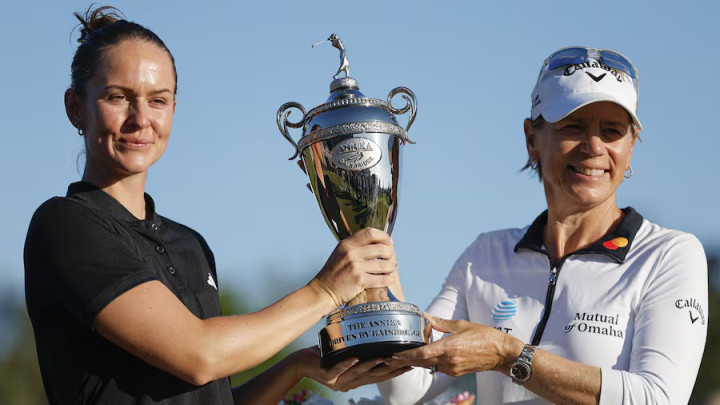 Linn Grant vô địch giải đấu của thần tượng tại LPGA Tour