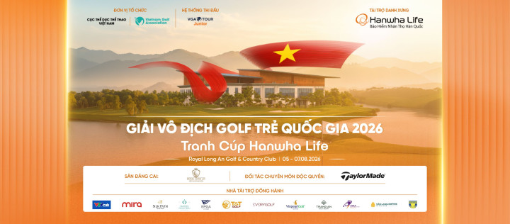 Giải Vô địch Golf Trẻ Quốc gia 2026 lần đầu được tổ chức độc lập