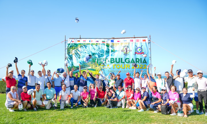Giải Viet - Bulgaria Open (EVGA TOUR 2022) thành công rực rỡ trên sân Thracian Cliffs