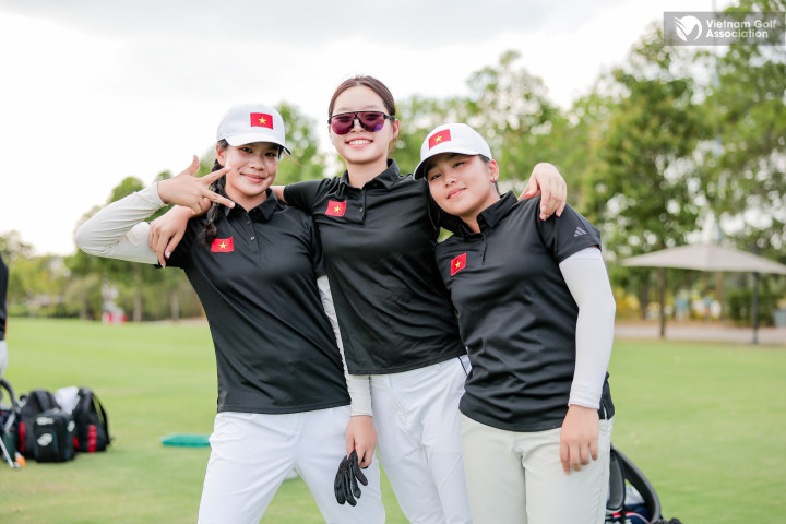 Giờ ra sân của Đội tuyển Golf Việt Nam tại SEA Games 33