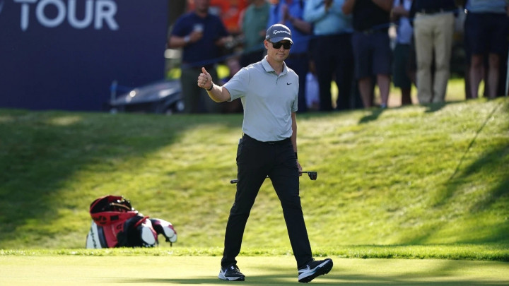 “Cánh chim lạ” Marcus Helligkilde vươn lên dẫn đầu sau vòng 1 BMW PGA Championship 2023