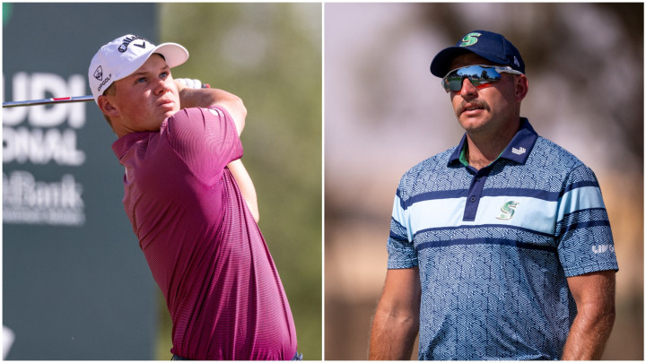 Dean Burmester và Caleb Surratt chia sẻ ngôi đầu bảng sau vòng 3 PIF Saudi International 2025