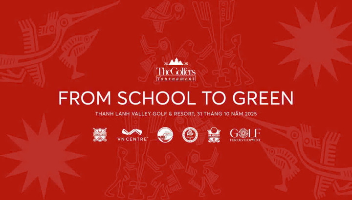 The Golfers Tournament 2025: Lan tỏa sứ mệnh “From School to Green”, kết nối thể thao và giáo dục
