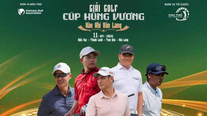 Giải Golf Cúp Hùng Vương: 4 sân đồng loạt, quy tụ 600 golfer, lần đầu có bảng Pro