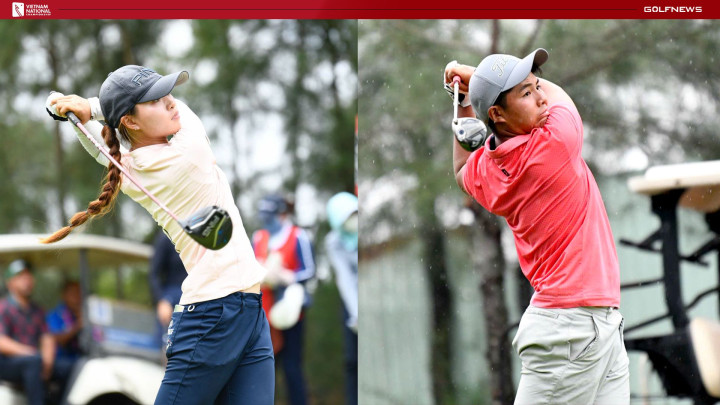 Đánh 69 gậy -3, Nguyễn Tuấn Anh và Lê Chúc Anh chiếm đỉnh bảng Giải Vô địch Golf Quốc gia - Gia Lai 2025