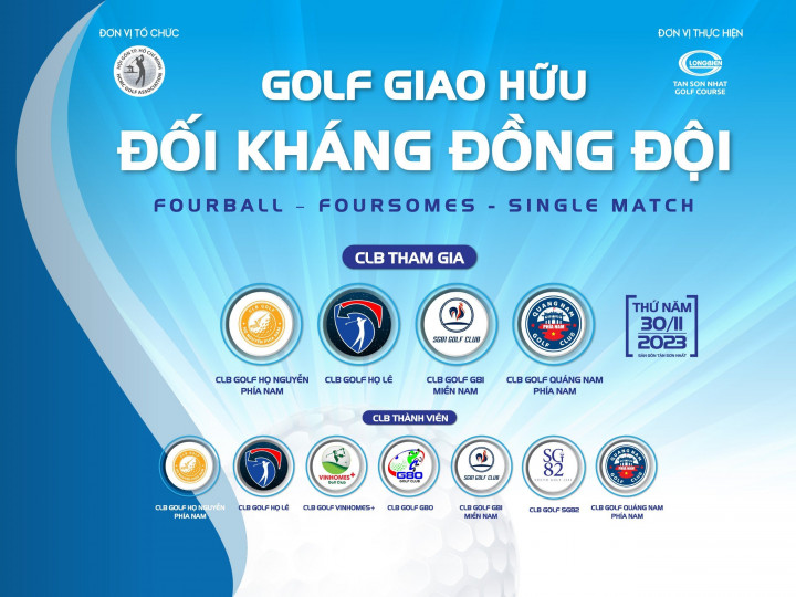 Hội Gôn TP.HCM thử nghiệm sân chơi mới cho golf đồng đội