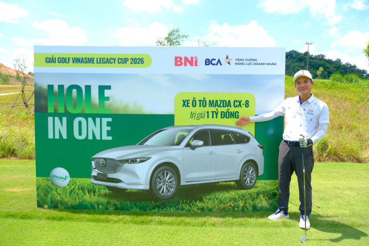 Golfer Uông Ngọc Ân ghi cú HIO ấn tượng tại sân Văn Lang Empire T&T Golf Club