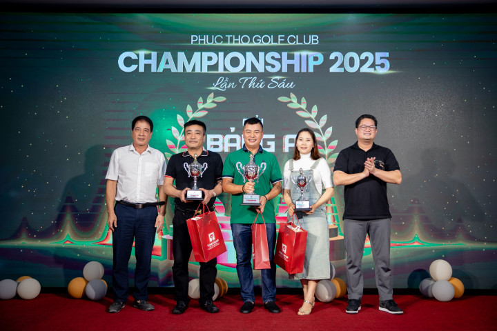 Phúc Thọ Golf Club Championship lần thứ 6 - Cảm xúc thăng hoa tại Hilltop Valley