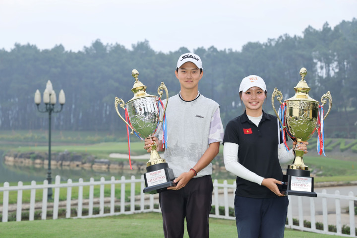 Lê Chúc An và Hose Lee vô địch Trang An – AJGA International Pathway Series 2026