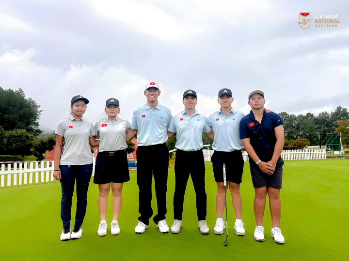 Đội tuyển golf Việt Nam đối mặt thử thách lớn trong ngày ra quân ASIAD 20 tại Nhật Bản