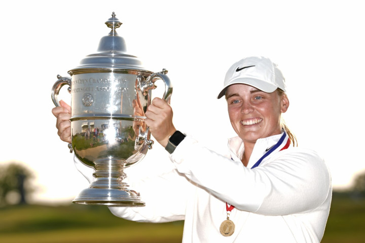 Không đặt nhiều kỳ vọng, Maja Stark lại rời U.S. Women’s Open với chiếc cúp vô địch