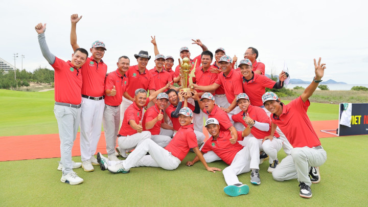Đội tuyển ProAm Miền Bắc vô địch mùa giải đầu tiên của Vietnam Unity Golf Cup 2025
