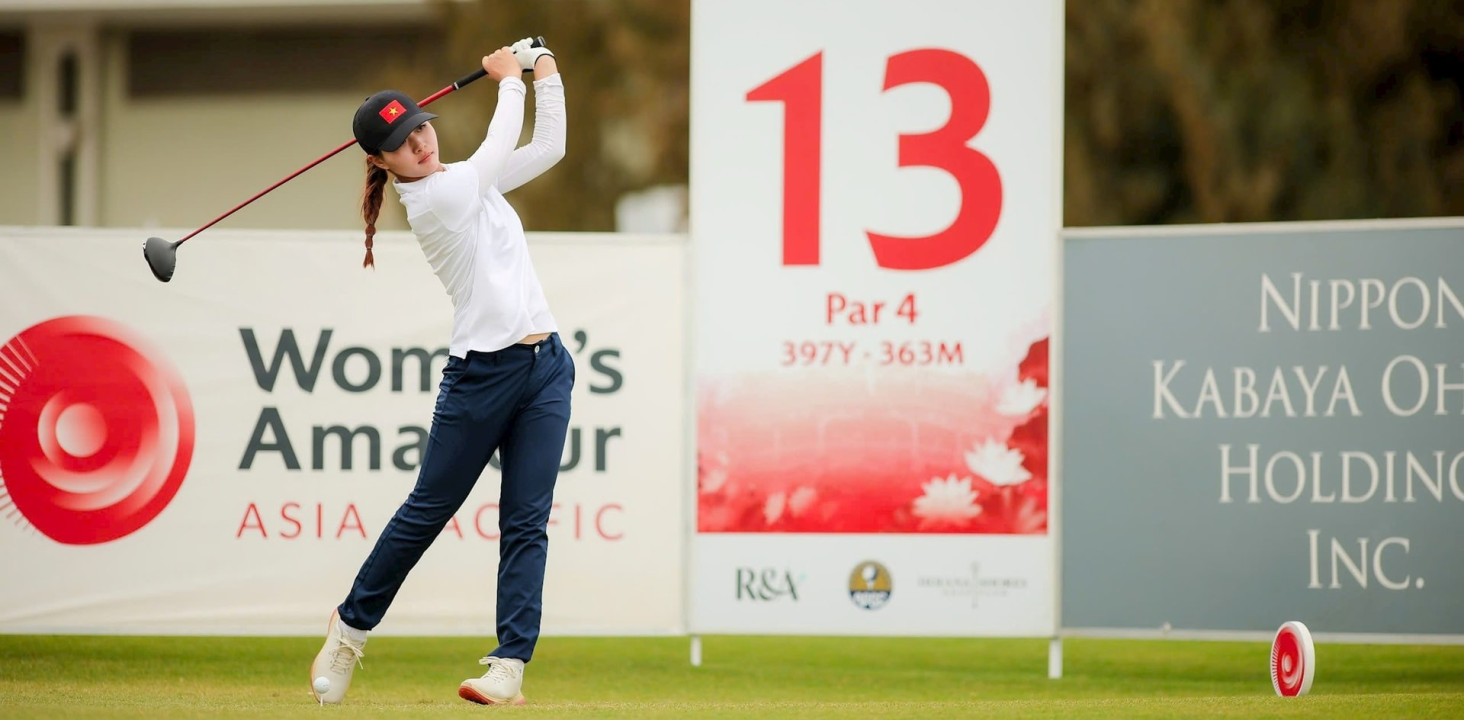 Lê Chúc An và giấc mơ viết nên lịch sử cho golf nữ Việt Nam tại WAAP 2026