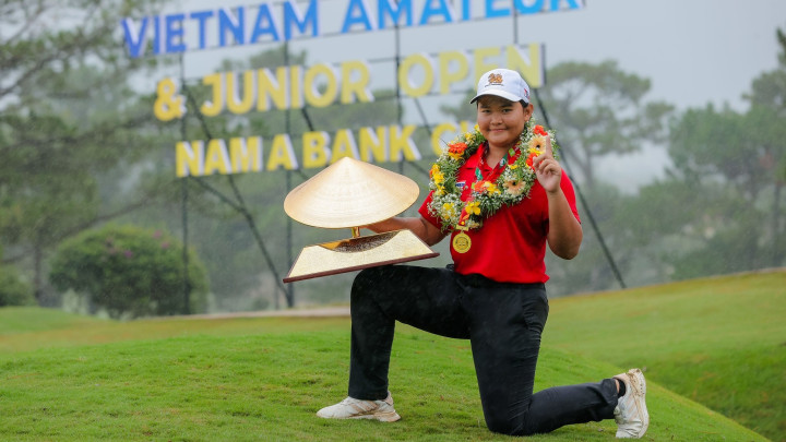 Golfer Thái Lan Marisa Tojal vô địch Vietnam Ladies Amateur Open 2025