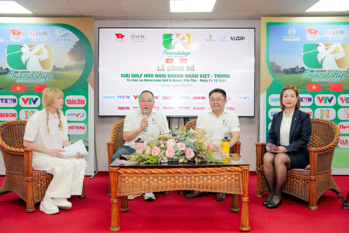 Giải Golf Hữu nghị Doanh nhân Việt – Trung 2025: Chào mừng 75 năm thiết lập quan hệ ngoại giao 2 nước