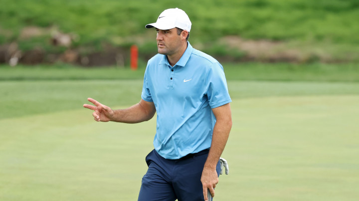 Phá kỷ lục sau 36 hố, Scottie Scheffler nắm trong tay 6 gậy dẫn tại CJ CUP