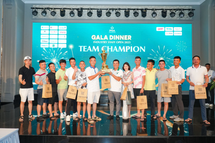 Khép lại thành công giải PGA Silk Path Đông Triều Industry Staff Open 2025