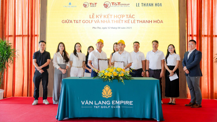 Nhà thiết kế Lê Thanh Hoà và Văn Lang Empire T&T Golf Club khởi động hành trình gìn giữ, lan toả bản sắc Việt