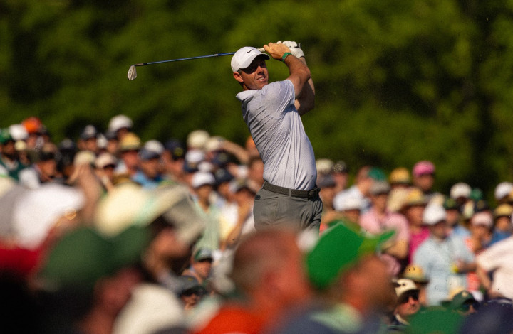 Rory McIlroy lập kỷ lục cách biệt lớn nhất sau 36 hố tại The Masters