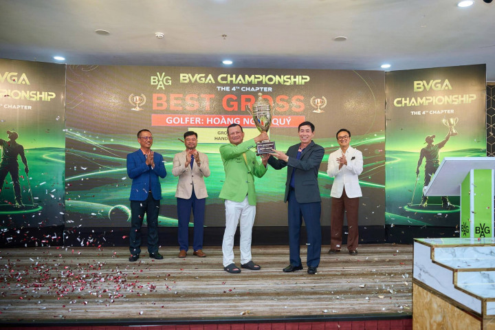 Golfer Hoàng Ngọc Quý lần thứ 2 vô địch BVGA Championship