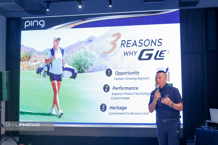 PING ra mắt dòng gậy mới G Le3 dành riêng cho các nữ golfer